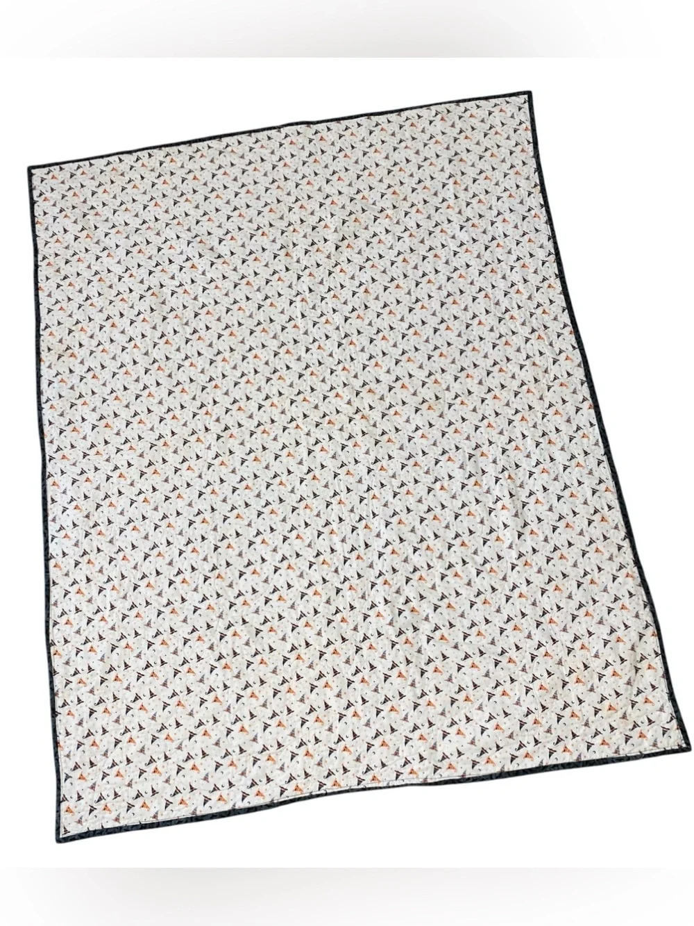 HANDMADE Quilted Witch Blanket